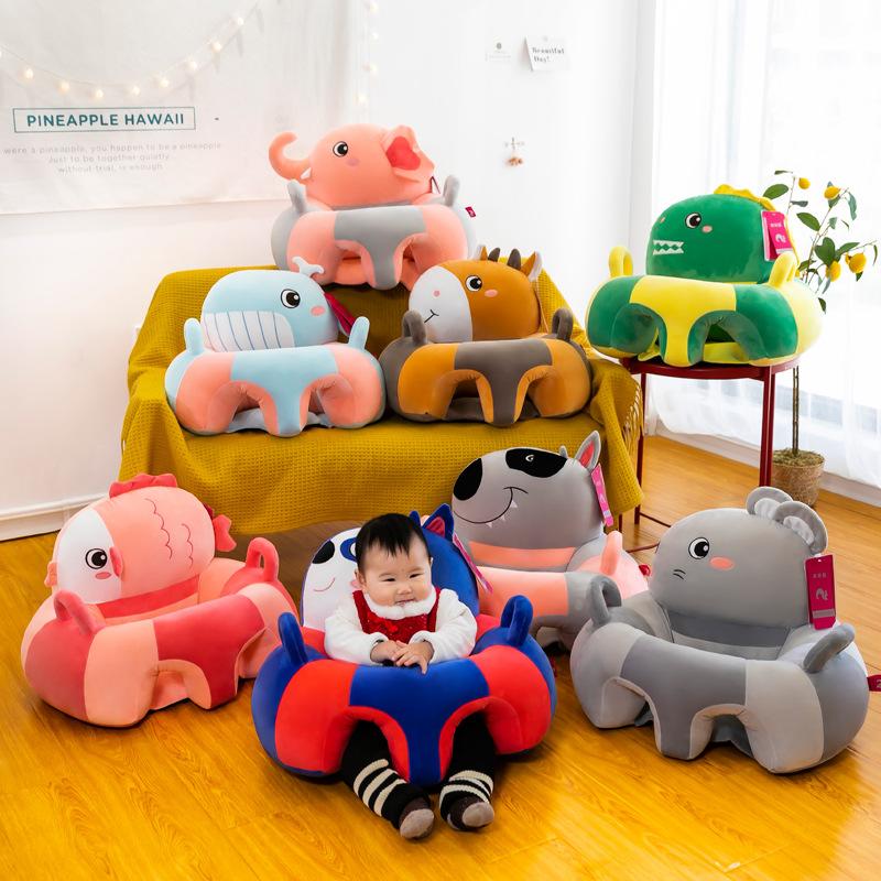 new baby learning seat plush toy baby learning chair creative portable training cartoon children sofa mother and baby