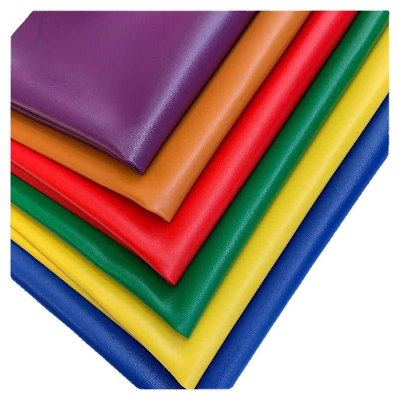 in stock wool bottom half pu sheep pattern soft upholstery leather sofa seat cushion home decoration napa texture artificial leather fabric Item Picture