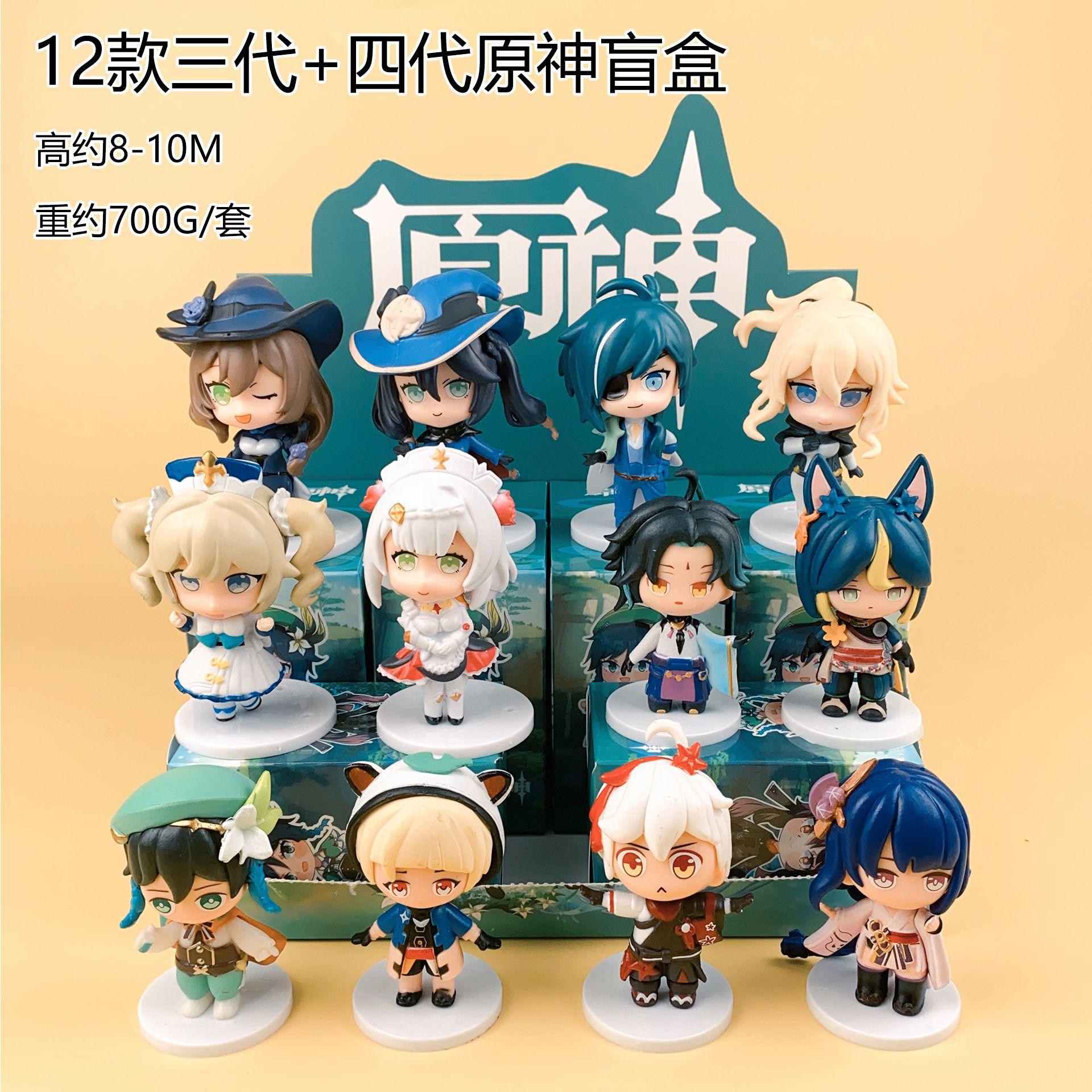in stock wholesale original magic hand office blind box miha youpimeng anime fashion play model wenddi luke yingkeli Specification drawing