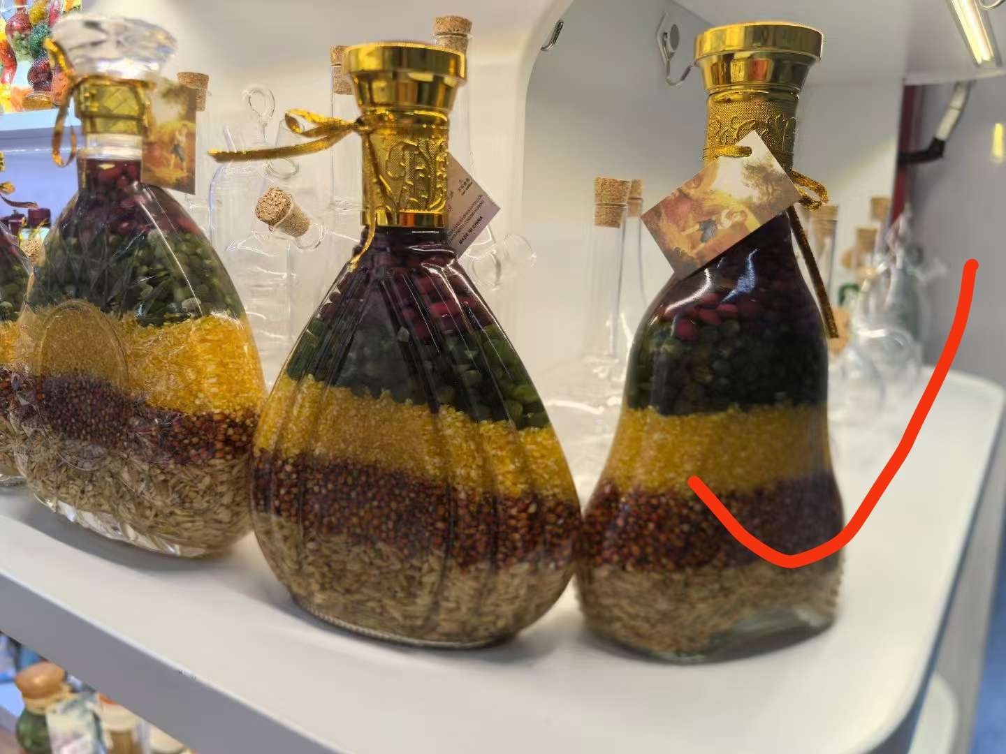 玻璃工艺品精选 琉璃花瓶LED窗帘灯 玻璃弹珠烟灰缸 玻璃瓶子礼品套装 精致生活艺术品详情图4