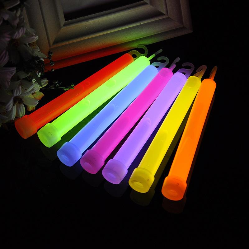 6-inch with hook light stick outdoor camping emergency lighting light stick concert party cheer glow stick