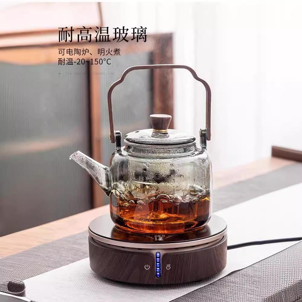 borosilicate glass cooking teapot heat-resistant thickening explosion-proof charcoal stove electric ceramic water boiling kettle special teapot