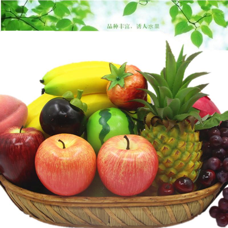 emulational fruit foam vegetable fake fruit model apple grape banana home decoration photography prop decoration
