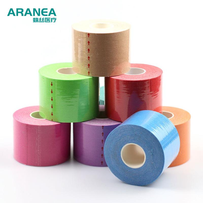 cross-border direct supply pre-cut muscle paste sports tape knee pad basketball kinesio taping men's bandage ankle support kinesio taping full figure
