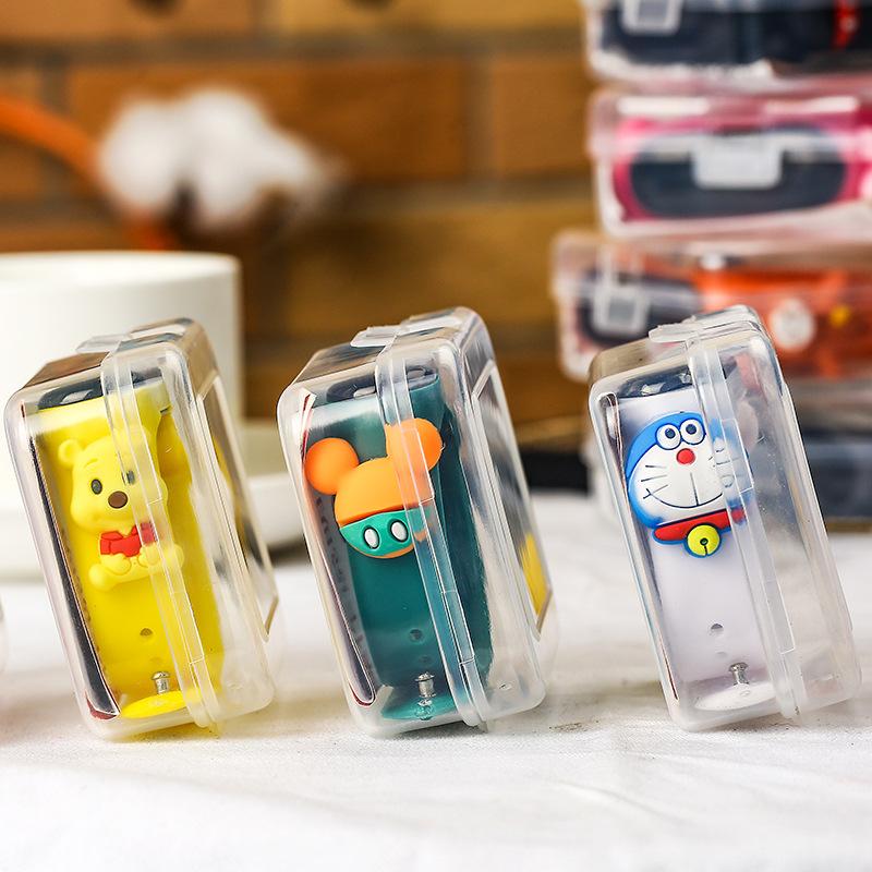 led children's sports watch cartoon anime watch manufacturer led waterproof touch doll student electronic watch gift