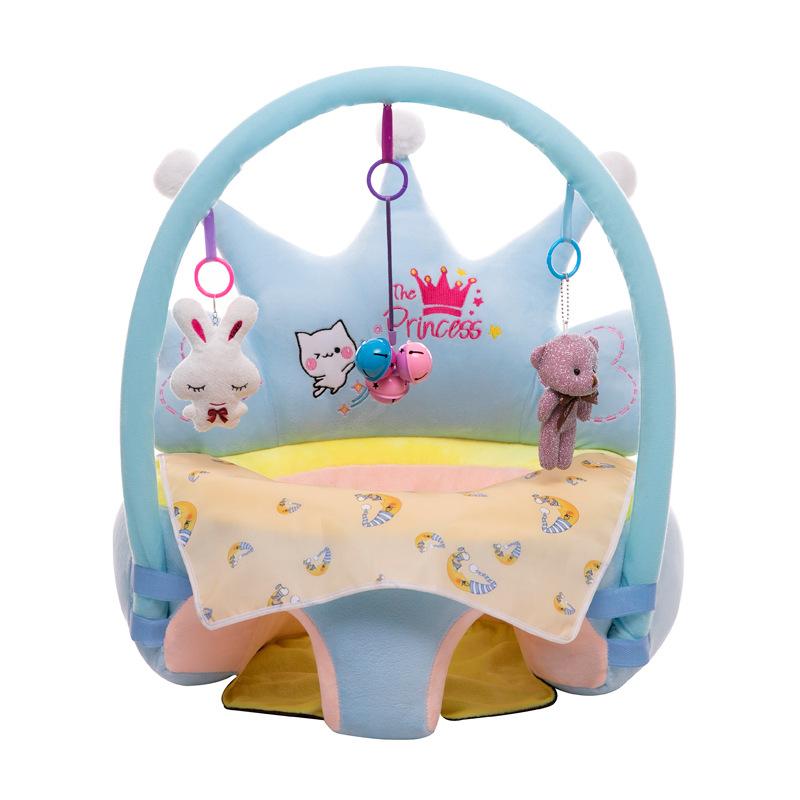new crown baby learning seat infant sofa plush lounge sofa chair infant sitting early education gift Item Picture
