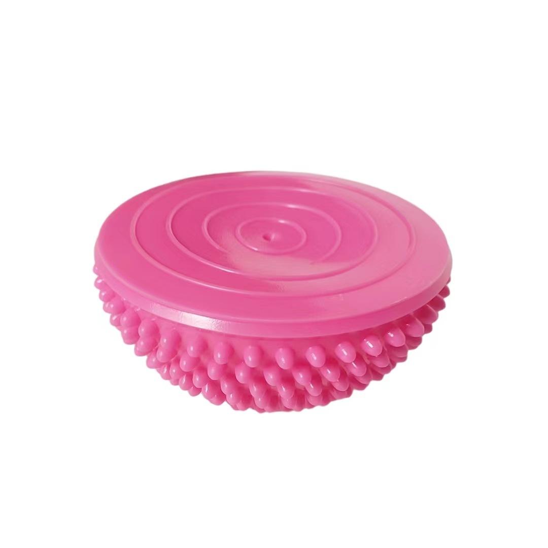 pvc semicircle massage durian ball pineapple ball children's sensory integration therapy foot balance training ball tactile yoga ball Item Picture