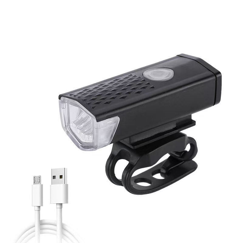 Bicycle headlights, night riding USB charging high-brightness lighting lamps, spotlights, mountain bike headlights, spotlights Specification image