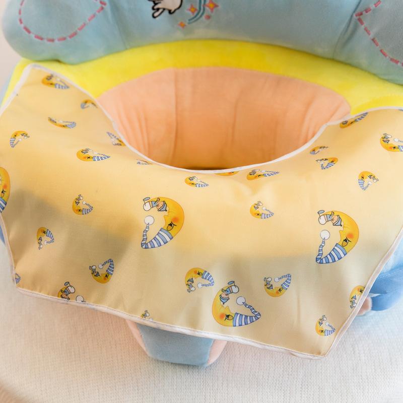 new crown baby learning seat infant sofa plush lounge sofa chair infant sitting early education gift Specification drawing