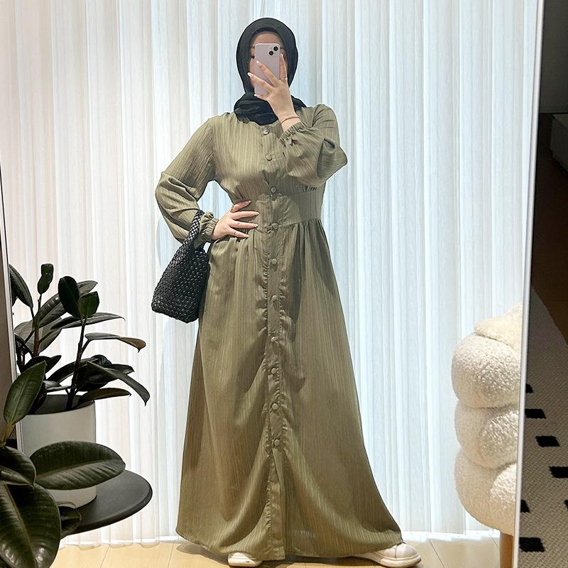 abaya muslim robe female dress muslim women women's clothing dress middle east women's clothing mu-712 Application Scenario