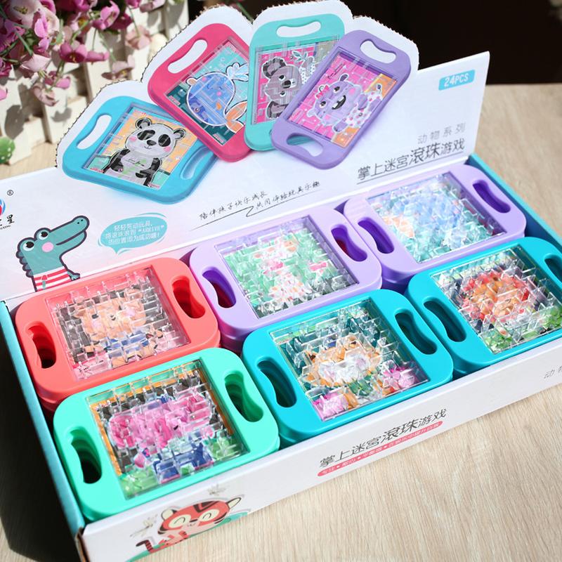 factory direct sales new ball handheld game beads maze balance ball puzzle maze toys stall hot sale details Picture