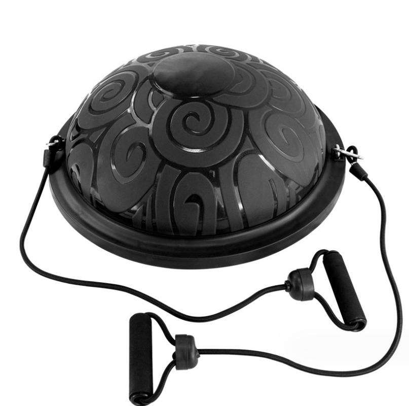 Wave Velocity Ball Yoga Balance Ball Hemisphere Semicircle Balance Ball Balance Ball Fitness Ball Pilates Ball Yoga Device Specification drawing