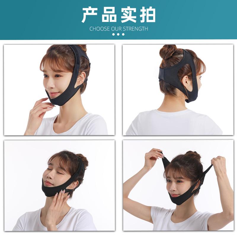 triangle snore band non-face band female mouth breathing brace prevent chin dislocation support snore bandage