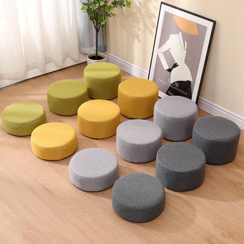 Fashion Stool round Stool Adult Low Stool Children's Stool Shoe Changing Stool Living Room Stool Sofa Stool Baby Stool