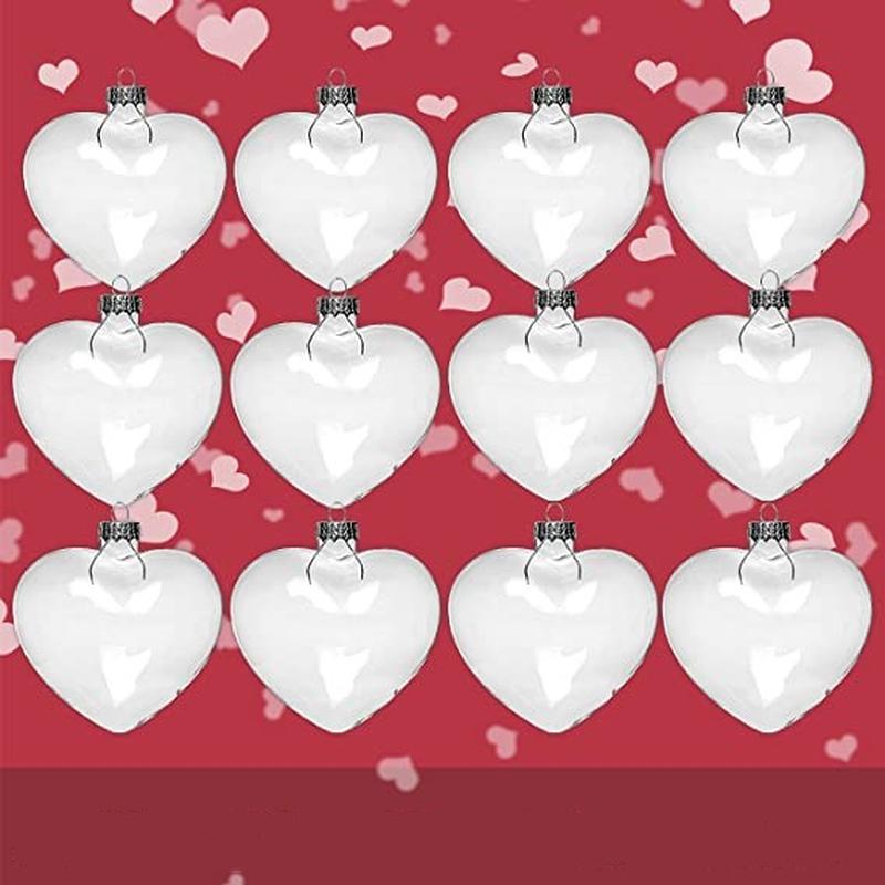 manufacturers produce 8cm heart-shaped glass decorations/love pendants/valentine's day decoration christmas decorations