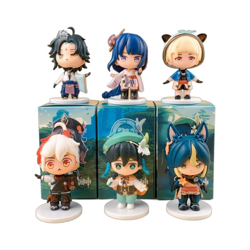 in stock wholesale original magic hand office blind box miha youpimeng anime fashion play model wenddi luke yingkeli Item Picture