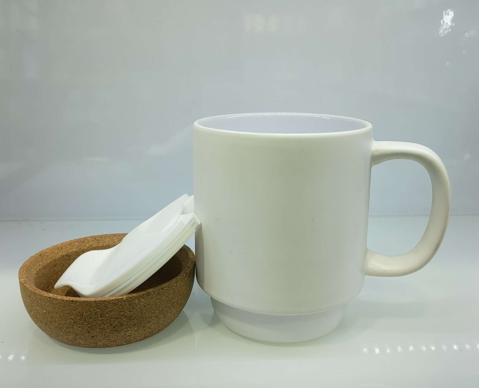 陶瓷工艺品精品花瓷瓶 独特设计摆件 高档礼品装饰品 艺术品收藏品 热转印杯 木托杯DIY陶瓷详情图2