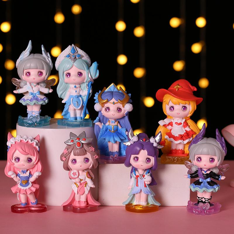 glory star blind box wholesale cartoon anime garage kits resin craft ornament men and women friends birthday present