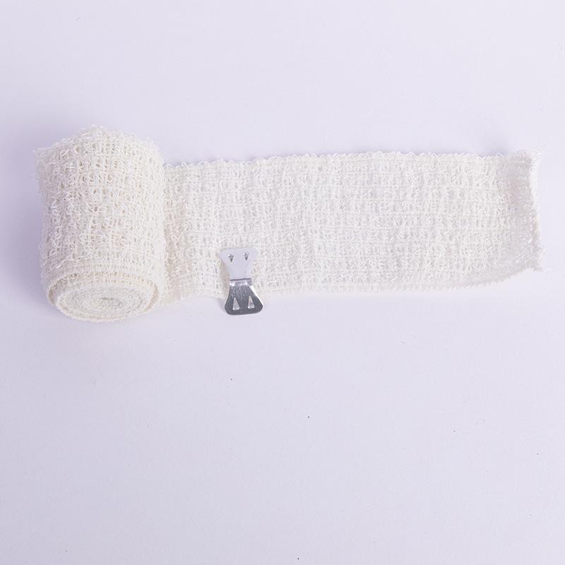 training spandex wrinkle red and blue line elastic bandage postpartum body shaping 7.5cm basketball bandage athletic wristguards bandage details Picture