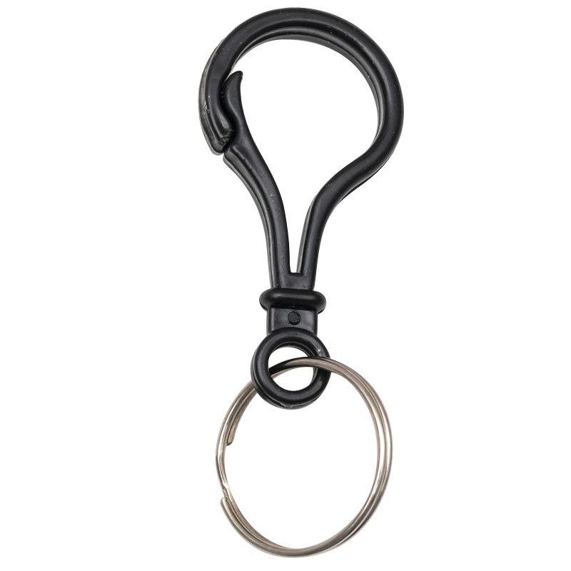 diy metal button accessories color acrylic lobster buckle hanging key ring plastic bulb buckle luggage pendant material Item Picture