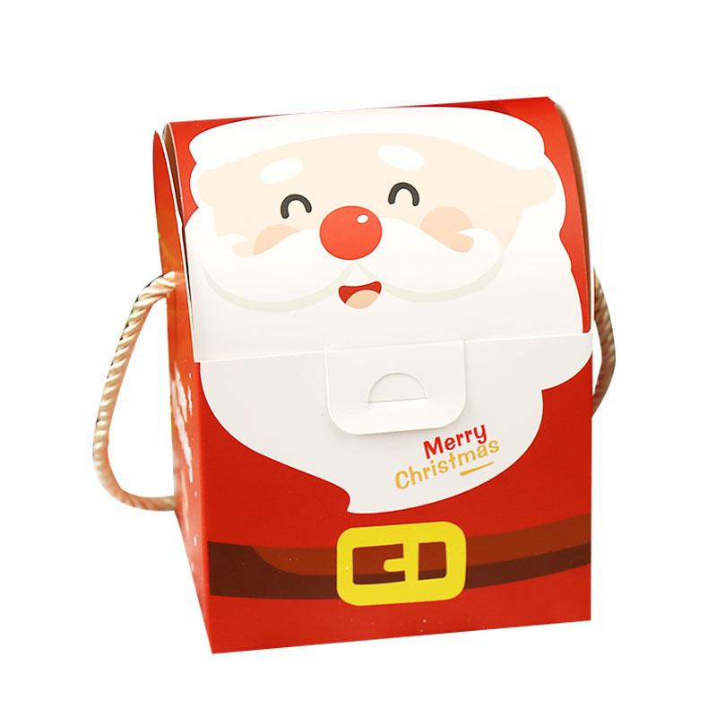 christmas eve apple box creative portable gift box christmas eve fruit packing box candy gift christmas gift box Item Picture