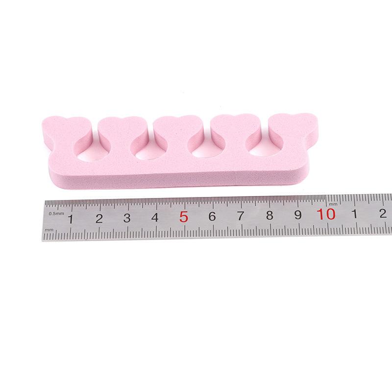 nail beauty tools products wholesale finger finger split cotton finger splitter toe separator pink one pack Application Scenario