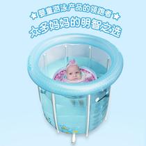 baby swimming bucket home baby indoor children swimming pool newborn folding bath kids one piece dropshipping