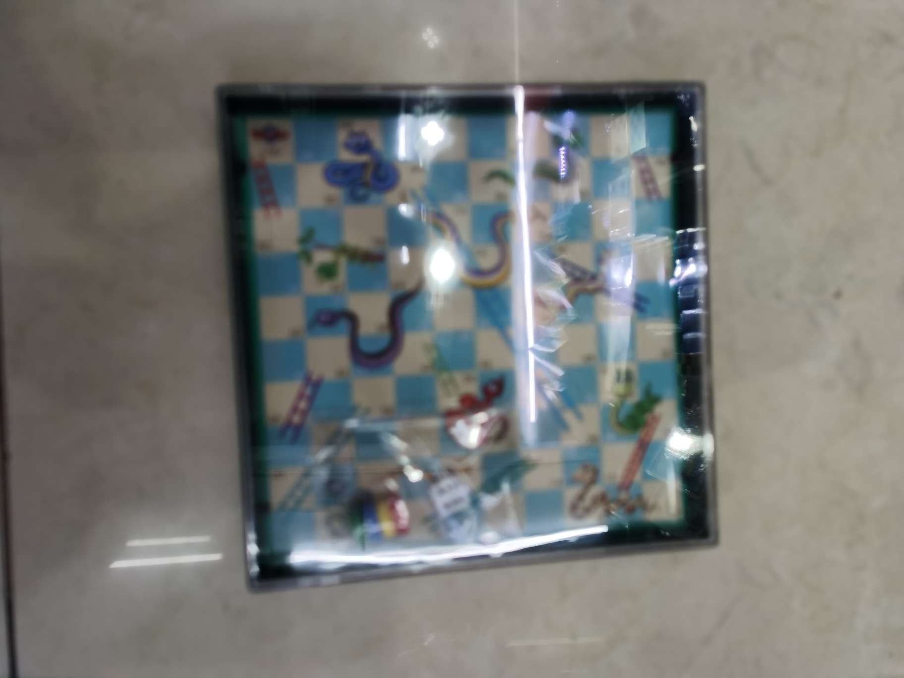 运动户外休闲象棋围棋双面棋盘 中国象棋蛇棋一体 棋牌游戏集合 细节图