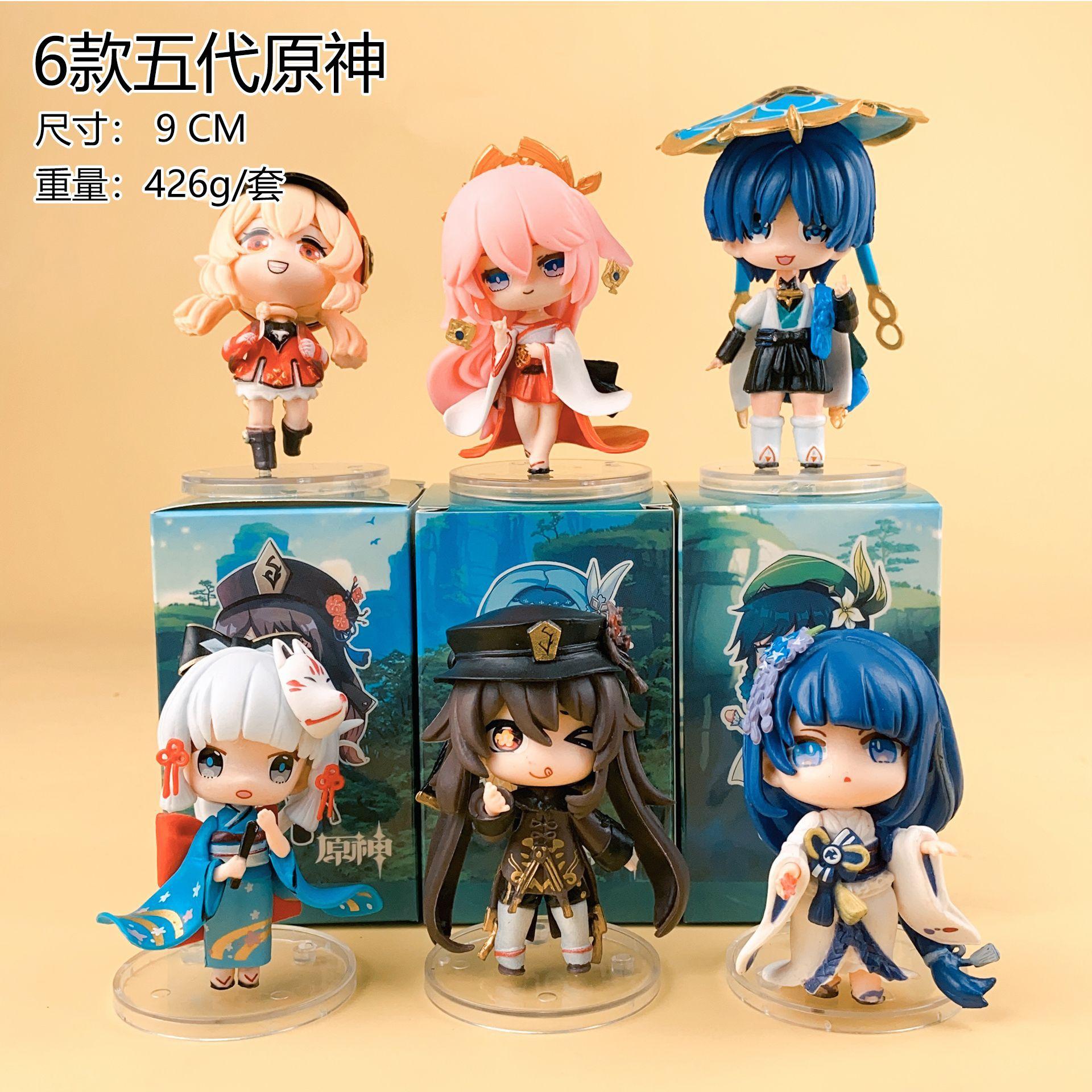 in stock wholesale original magic hand office blind box miha youpimeng anime fashion play model wenddi luke yingkeli details Picture