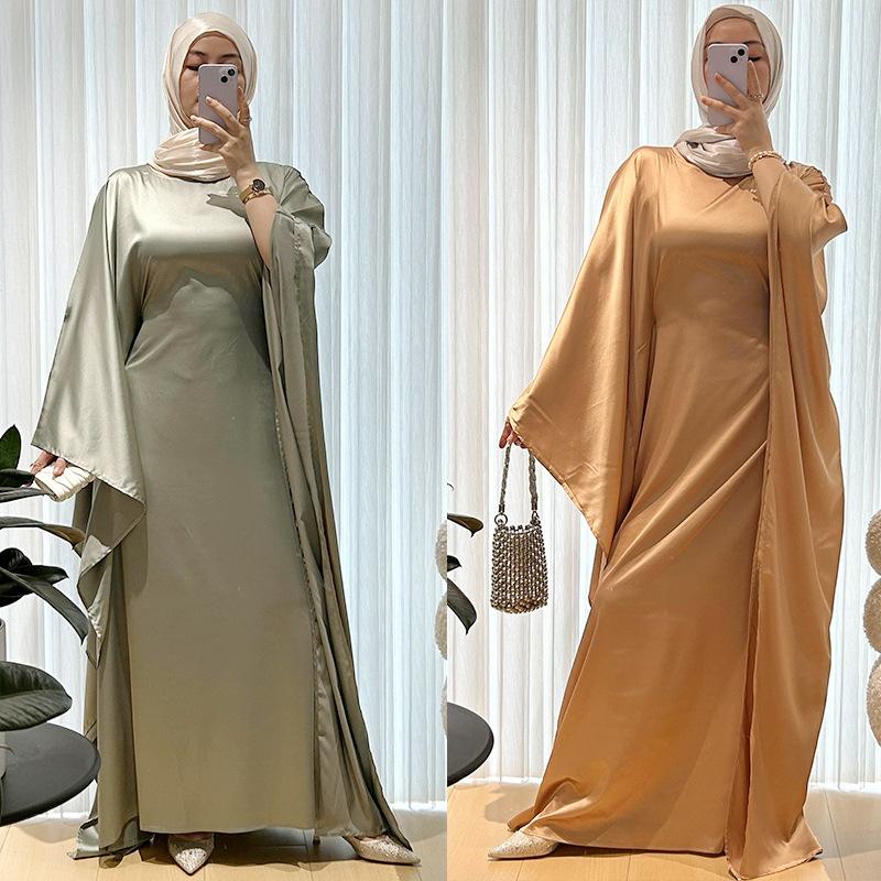 muslim robe female dress abaya djellaba women's clothing plus size dress middle east female clothing mu-816