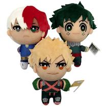japanese anime my hero academia series midoriya izuku doll lai yu tea seed todoroki shouto plush pendant