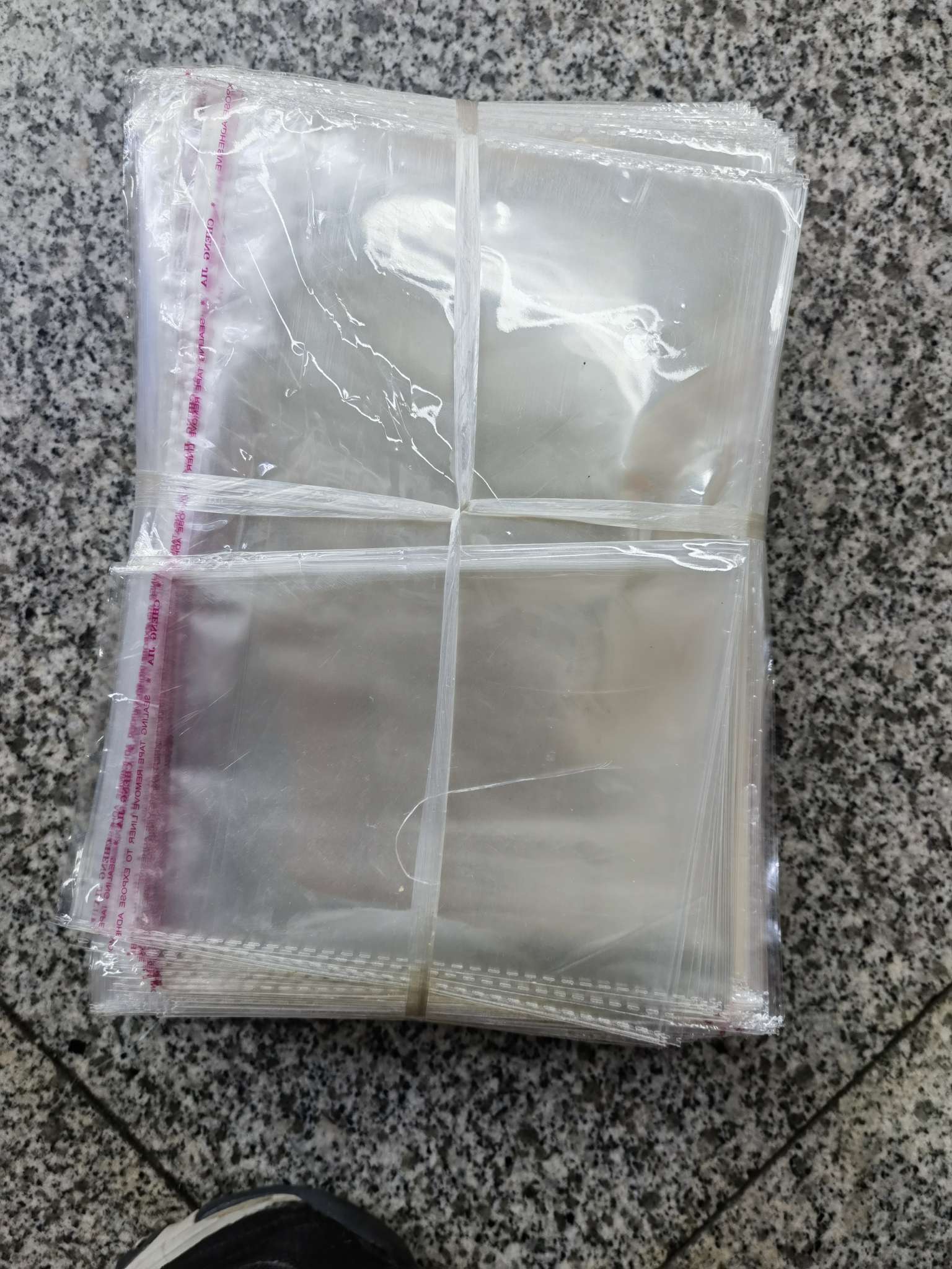 Flat plastic bag Application Scenario