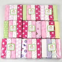 newborn baby cotton flannel cloth wrapper pack sheet wrap baby's blanket swaddling quilt blanket cotton bed sheet four pack