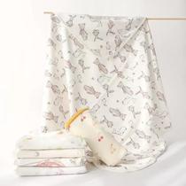 baby baby's blanket four seasons spring and autumn cotton thin baby blanket gro-bag baby swaddling quilt summer newborn child gro-bag