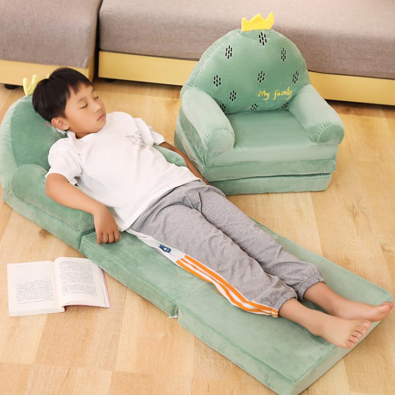 children's cute cartoon folding small sofa girl baby princess toddler reading area tatami lazy seat stool Application Scenario