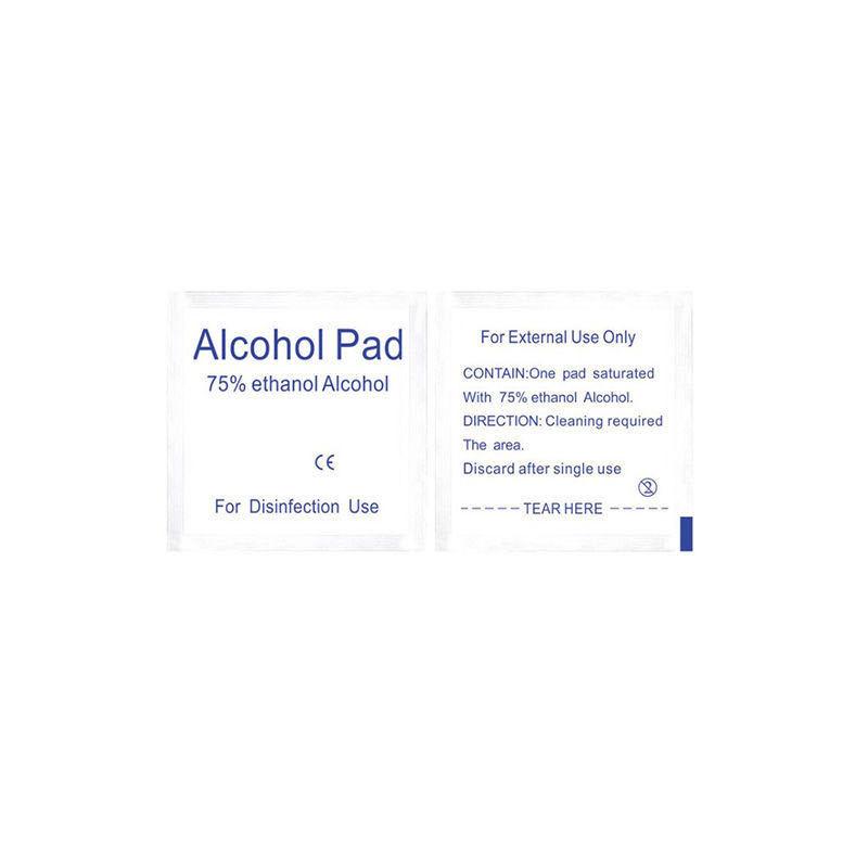alcohol disinfection cotton sheets mobile phone ornament ear stud cleaning alcohol pad wholesale disposable alcohol wipes 100 pieces/box Application Scenario
