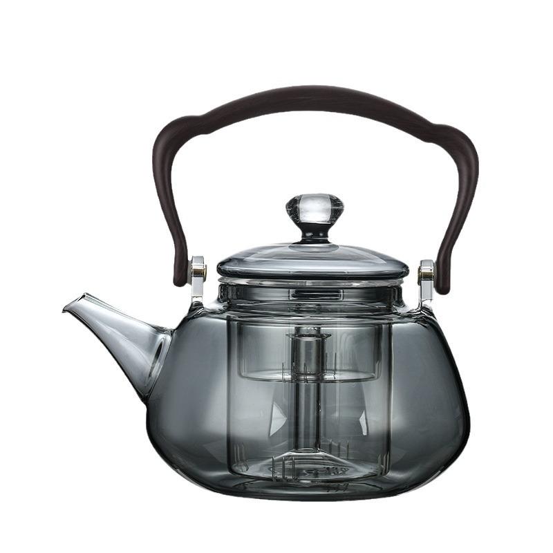 tea brewing pot high temperature resistant glass teapot special electric ceramic stove for tea making tea cooker household health pot tea set loop-handled teapot Item Picture