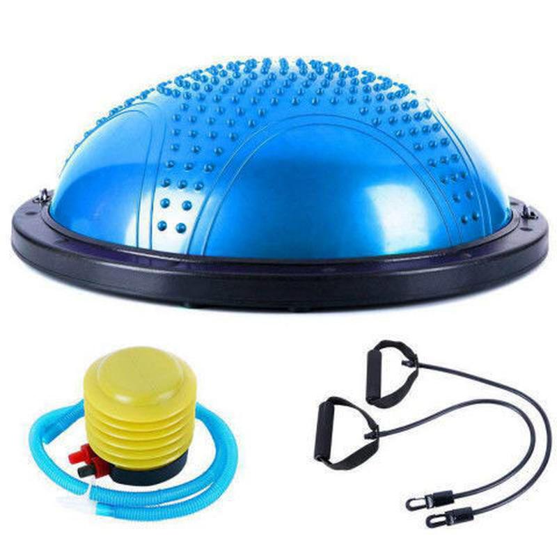 customized yoga ball hemisphere balance ball balance training thickened semicircle home yoga fitness equipment wave velocity ball