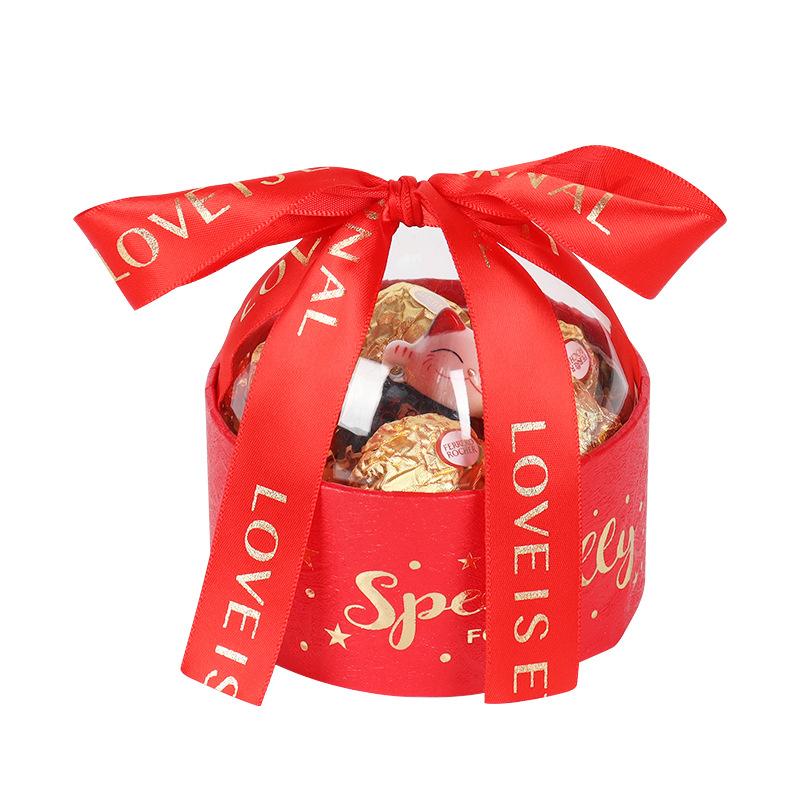 christmas flower pot hemisphere round cake packing box valentine's day flowers chocolate apple box new year gift box Item Picture
