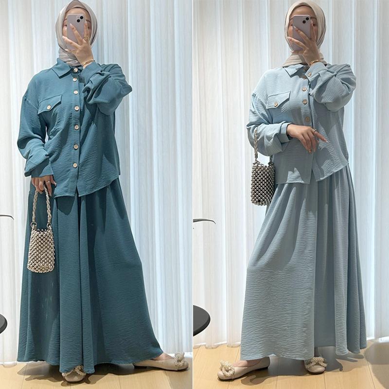 abaya muslim robe female dress plus size women's clothing dress saudi middle east dubai plus size mu-626