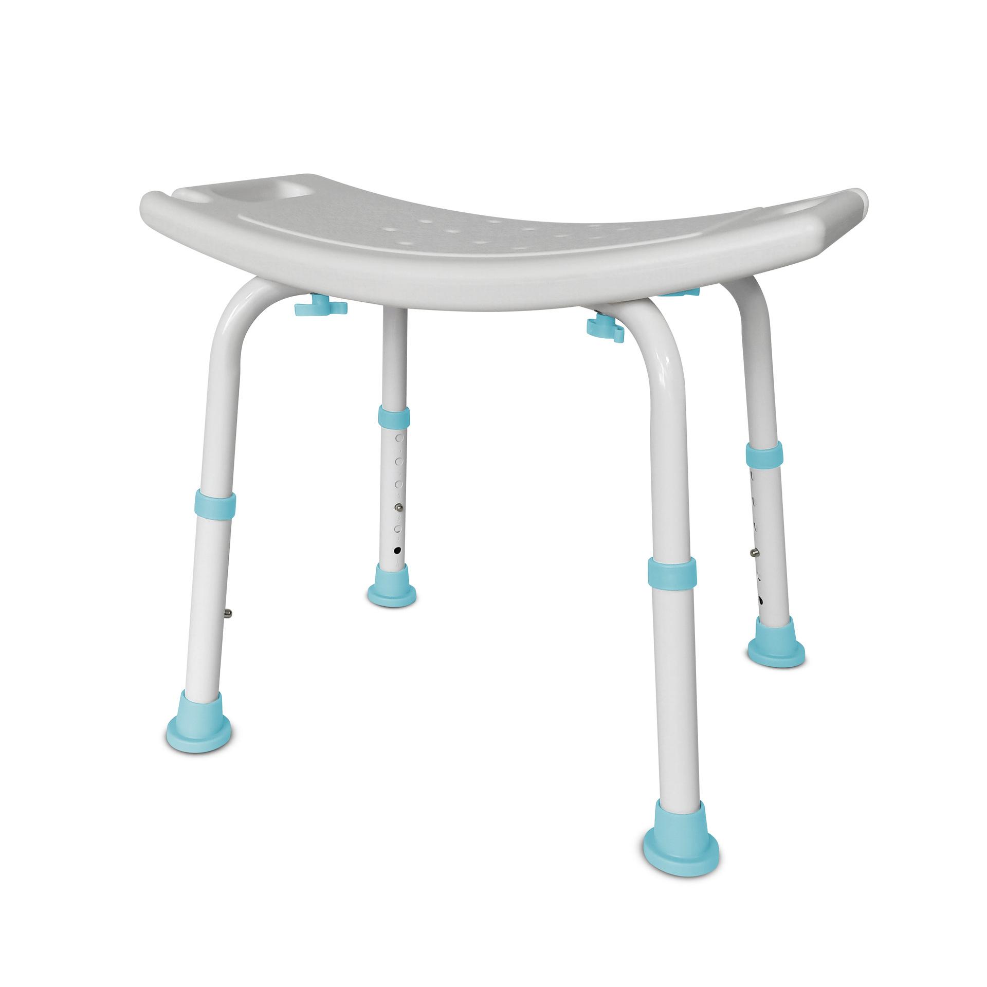 processing customized aluminum alloy bath chair elderly bath chair pregnant women bathroom stool anti-flip non-slip bath chair