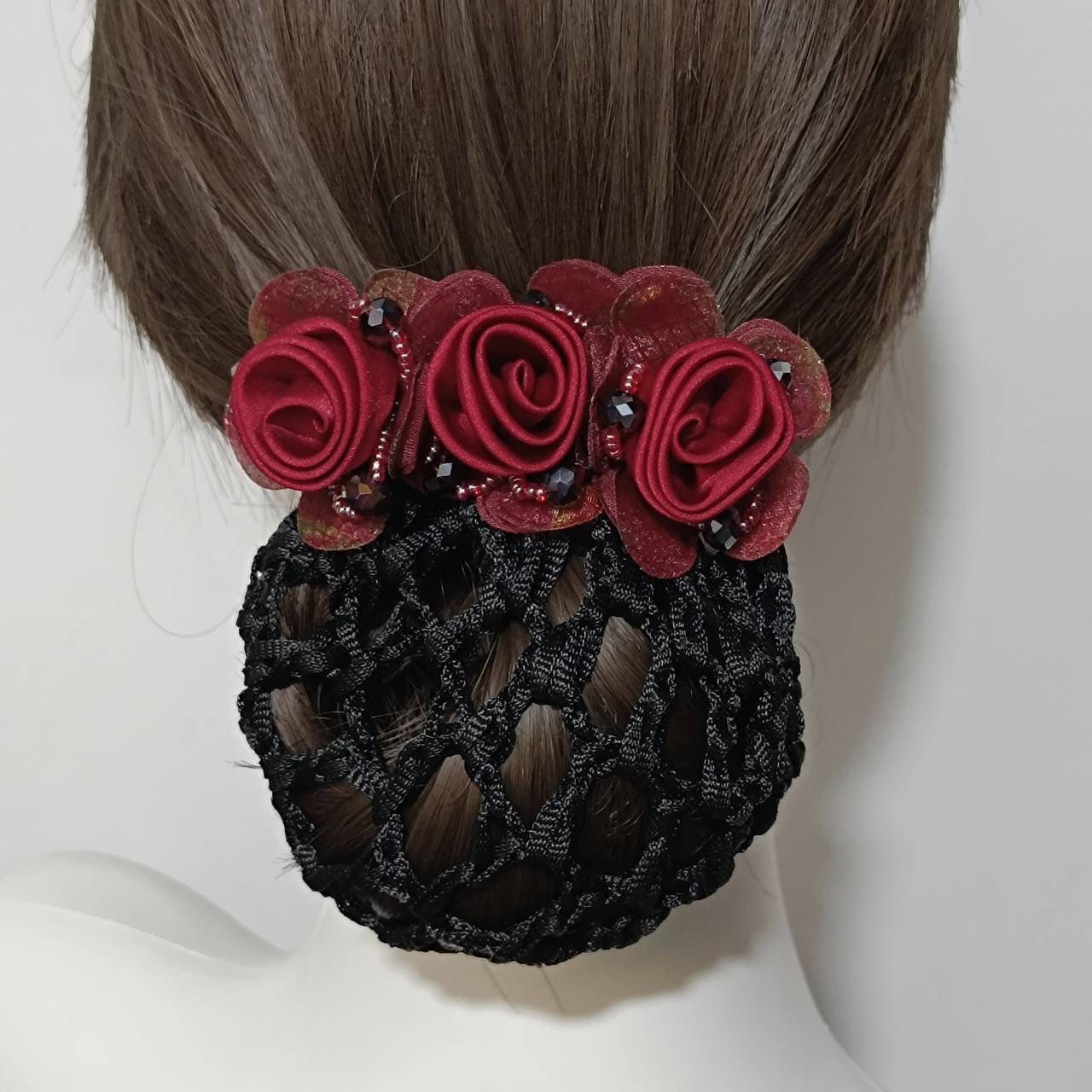 Trendy and stylish hairstyles, bestsellers, bank hairstyles, women's updo, flight attendant hair accessories, nurse hairstyles, new hair clips, net pockets Application Scenario