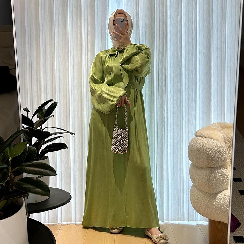 abaya muslim robe female dress muslim women women's clothing dress plus size clothing mu-708 Application Scenario