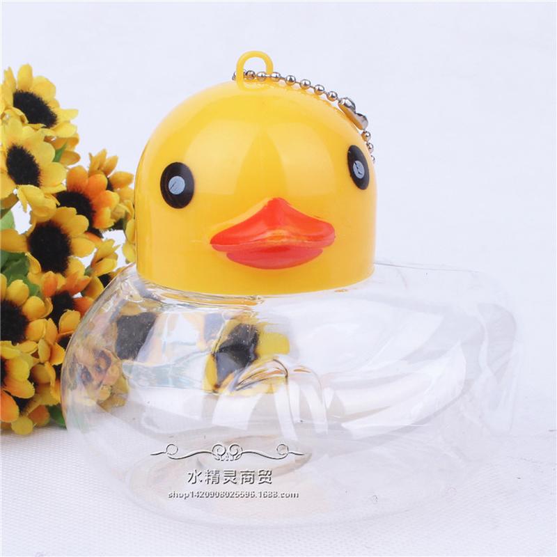 small portable mini plastic rice container aquarium pet box fish bottle turtle box fish globe wholesale