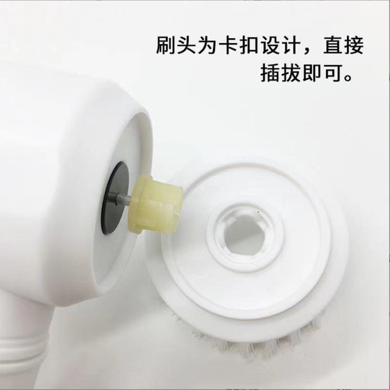 Multifunctional Handheld Radio Electric Cleaning Brush Kitchen Dishwashing Brush Bathroom Pool Tile Electric Cleaner