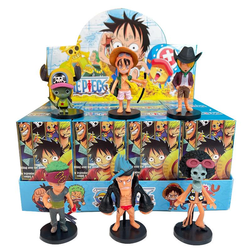 blind box toy naruto hand-made boxed two-dimensional anime peripheral gift one piece hand-made blind box wholesale Item Picture