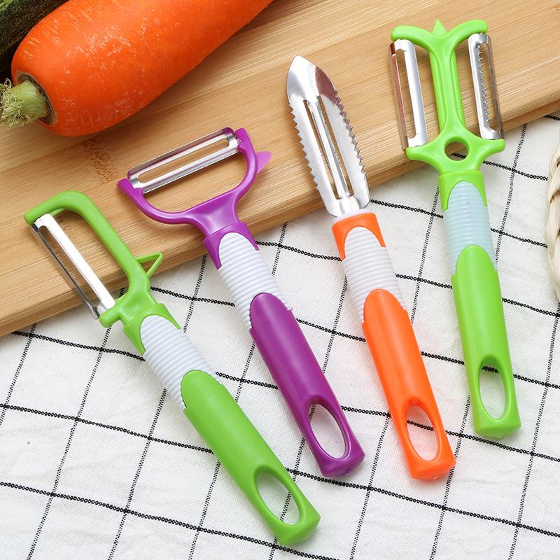 factory wholesale fruit peeler stainless steel peeler plastic melon peeler apple peeler beam knife peeling knife planer