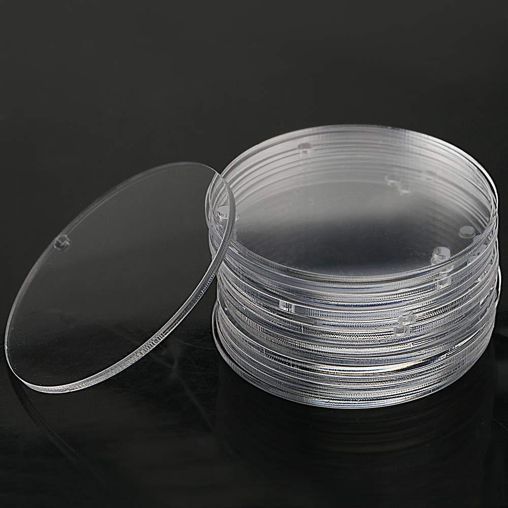 exclusive for cross-border laser cut acrylic disc base blank round plexiglass transparent acrylic disc Specification drawing