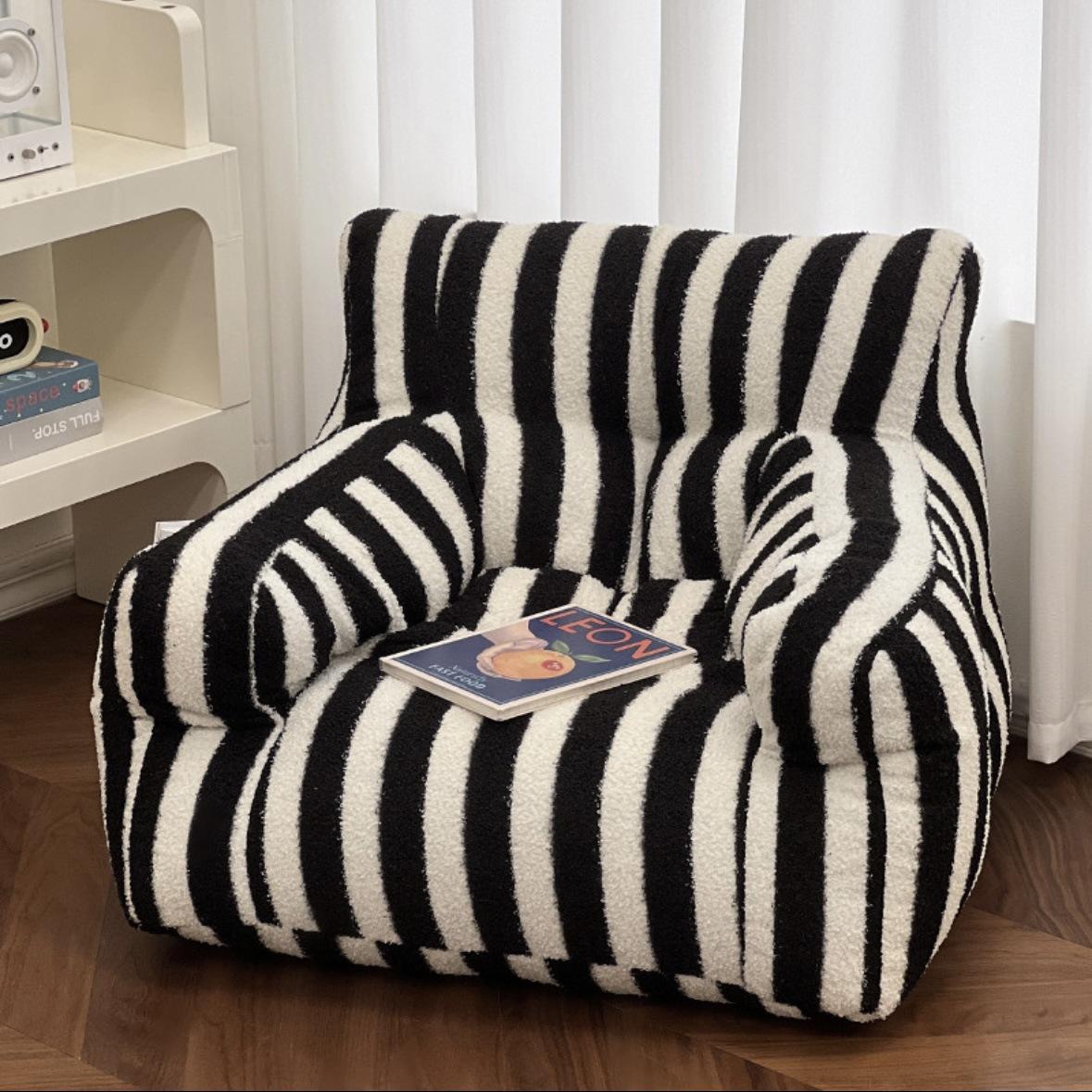 dopamine color matching children's sofa baby reading corner net red lounge sofa chair mini cute small sofa stripes