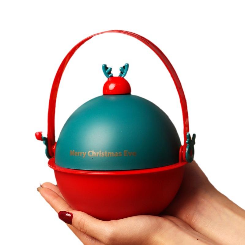 2023 cross-border hot christmas apple box christmas eve christmas eve fruit gift box christmas gift packaging christmas snowman Item Picture
